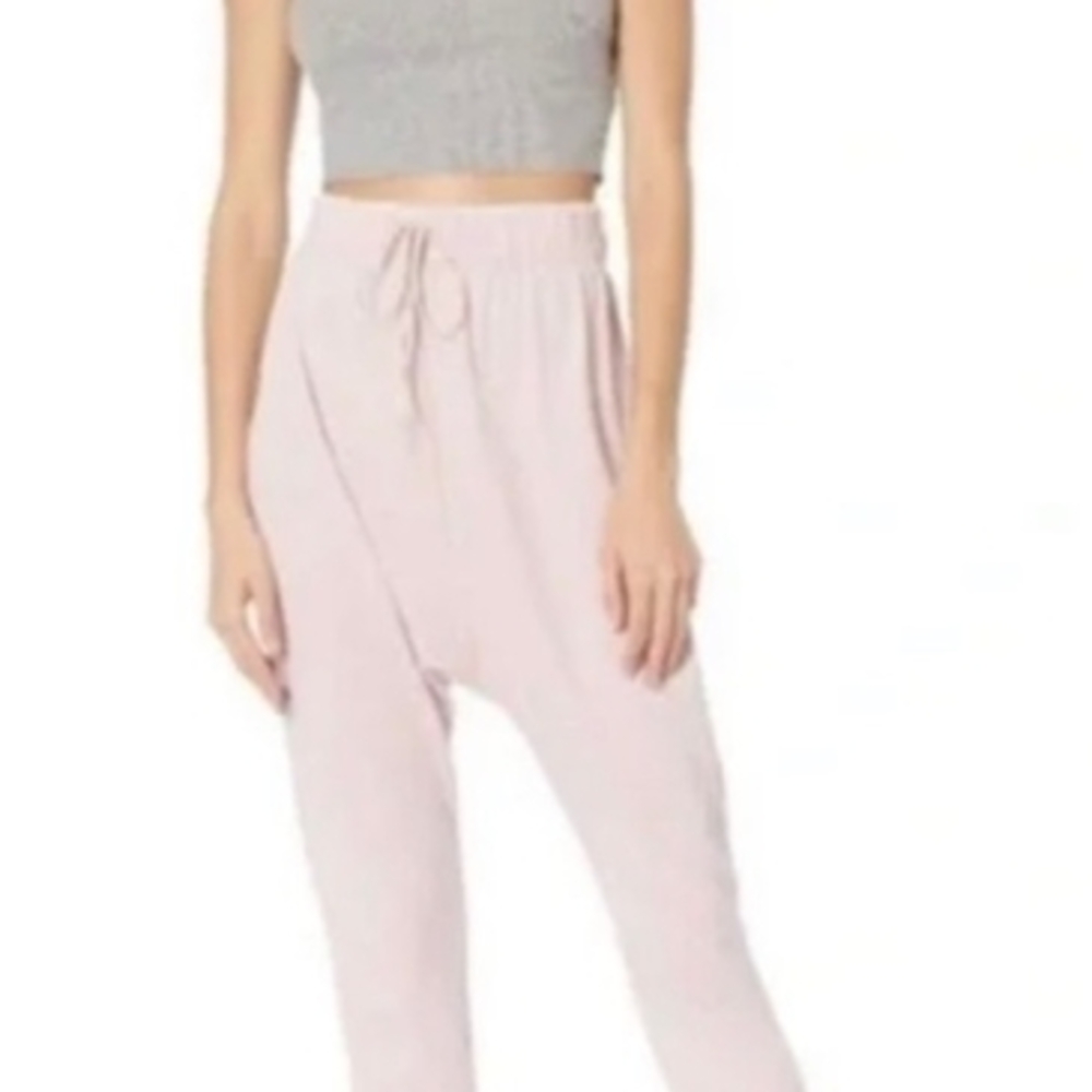 Free People | Pink Harem Joggers | NWOT | Large